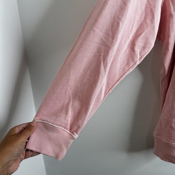 Wildfox Sweatshirt Womens Medium Pink Extra Dirty Martini Graphic Pullover Top - Picture 4 of 14